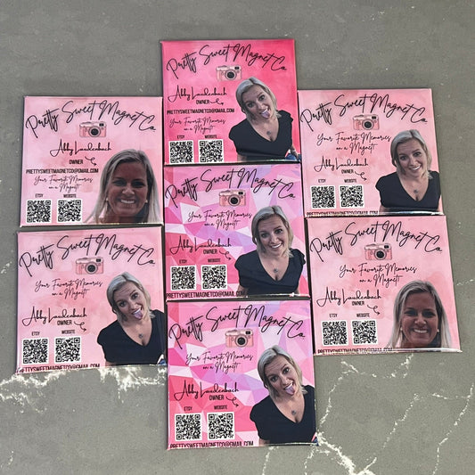 1000 Pack 2.5"x 2.5" Photo Magnet